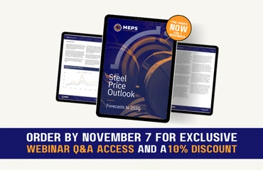 The new edition of MEPS International's Steel Price Outlook report will be published on November 7